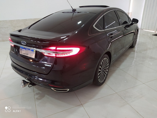 Imagem 6 de 13 de Ford Fusion Titanium Awd Ultima Versão Toda Em Led Pneus Zer
