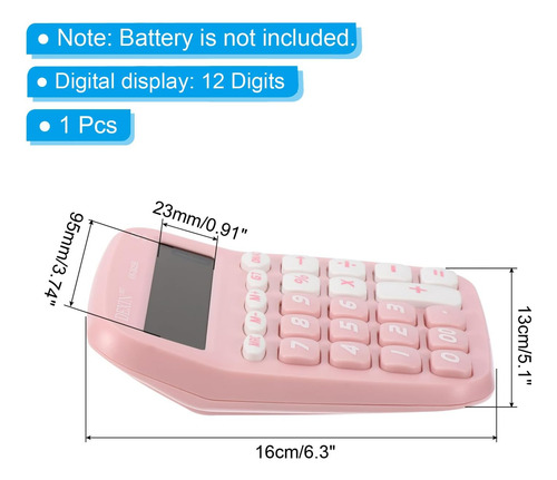 Calculadora De Escritorio De 12 Dígitos Patikil, Función Est