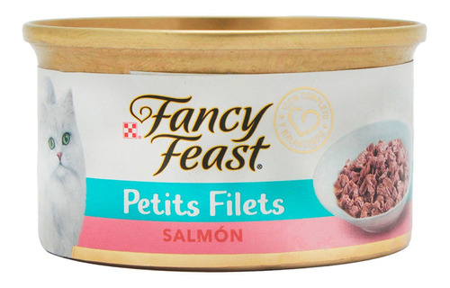 Alimento Gato Fancy Feast Petits Filets Salmón 85g Purina