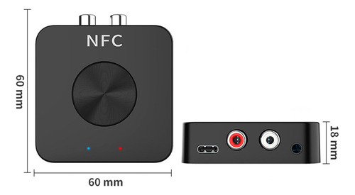 Receptor Sem Fio Rca 5.0 Transmissor Para Música Estéreo