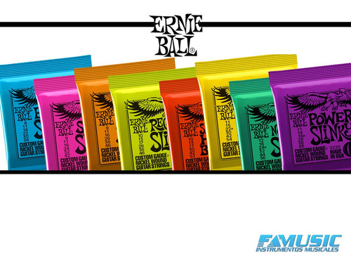Encordado Guitarra Electrica Ernie Ball Slinky Nickel