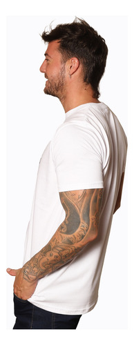 Remera Estampa Letras Chinas Alg 100% Ghy Polo Club
