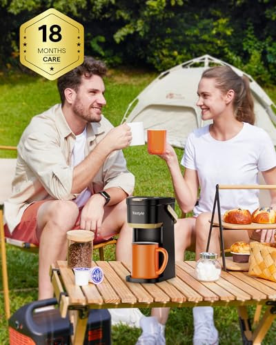 Cafetera Individual De Una Taza, Para Cápsulas Y Café Molido