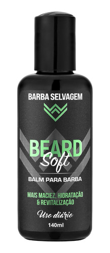 Balm Para Barba Hidratante Pós Barba Beard Soft 140ml Fragrância Red Polo