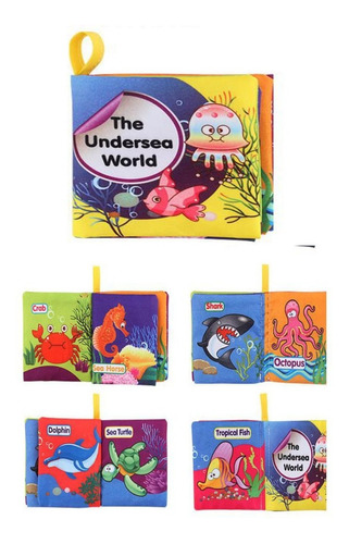 Libro De Tela The Undersea World