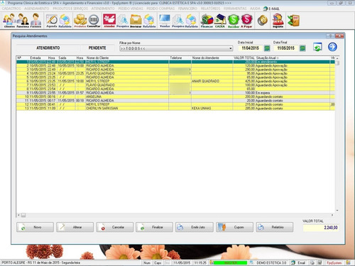 Software Clínica De Estética E Spa Com Financeiro V3.0