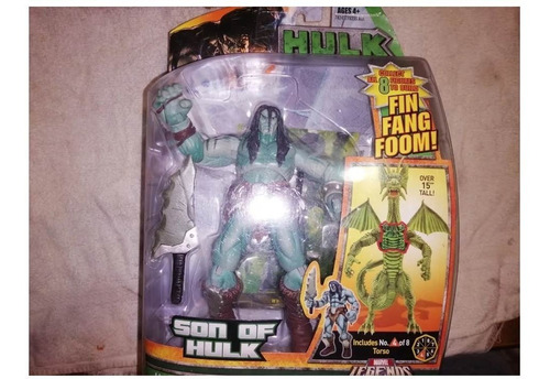 Marvel Legends Skaar Son Of Hulk Lote Fin Fang Foom Espml