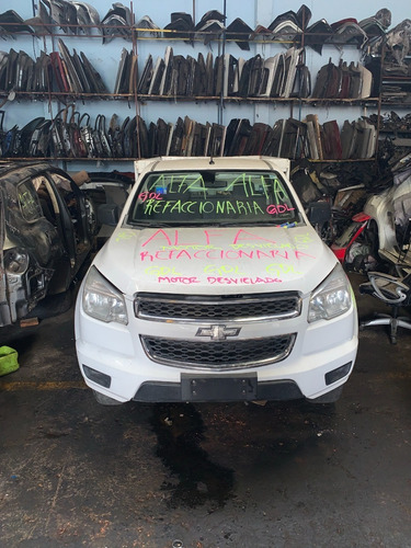 Imagen 2 de 10 de Chevrolet S10 2016 4x2 S/t Con Motor Desbielado. Solo Por Pa