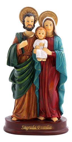 Estatua De La Sagrada Familia, Escena De Natividad,