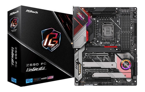 Tarjeta Madre Asrock Z690 Pg Velocita - Lga1700 Ddr5 Atx