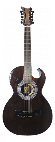 Bajo Quinto Electroacústico Ocelotl® Tabaco 10 Cuerdas Acabado del cuerpo Barnizado Orientación de la mano Diestro