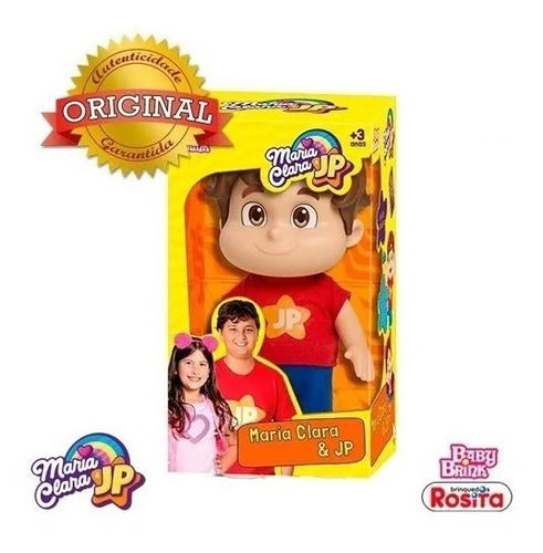 Boneco Jp João Pedro Youtuber (jp & Maria Clara) Baby Brink