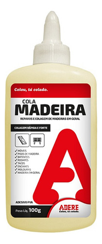 Cola Madeira Adere 100g