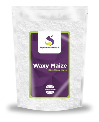 Waxy Maize Puro 1kg 100% Waxy Maize Natural Com Nota Fiscal