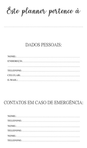 Imagem 1 de 10 de Planner Digital Para Organização Da Mente