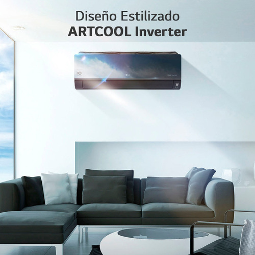 Imagen 6 de 10 de Aire Acondicionado Split LG Art Cool Dual Inverter 3000 Frio Calor