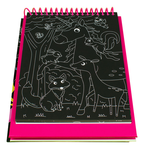 Unicornio. Raspa Y Colorea / Pd., De Silver Dolphin. Editorial Silver Dolphin Infantil, Tapa Dura, Edición 01 En Español, 2023