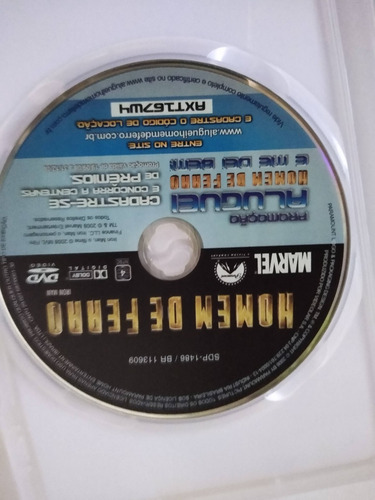 Dvd Homem De Ferro 1 E 2 - Marvel (Usado)