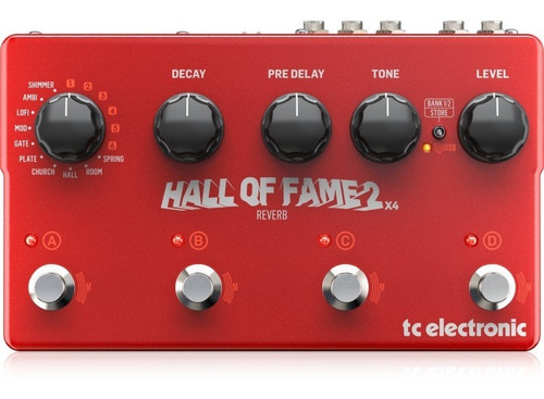 Tc Electronic Hall Of Fame 2 X4