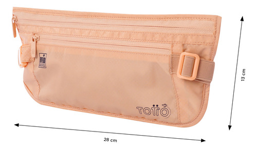 Banano De Viaje Security Con Rfid Blocker Totto