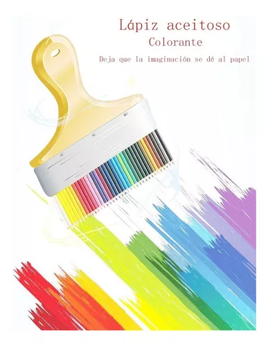 Profesionales Dibujo de kit, ZQSQD Lapices 72 de Colores Profesionales  Creative Colores, Kit de Dibujo de Color Profesional, Lápices de Colores 2B