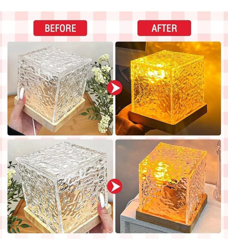 Cubo Calm Lamp, Lámpara De Agua Celestial,lámpara Cube