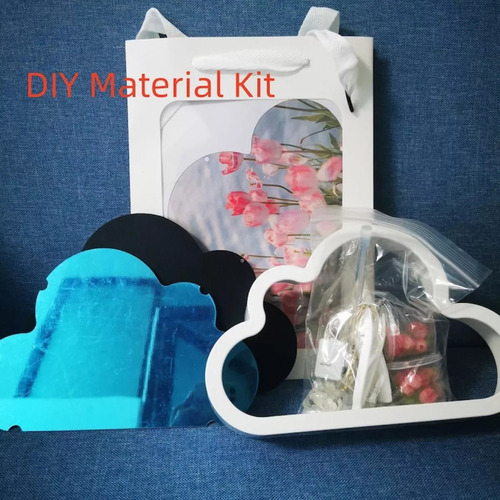 Luz De Noche Para Dormitorio Con Espejo De Tulipán En Forma