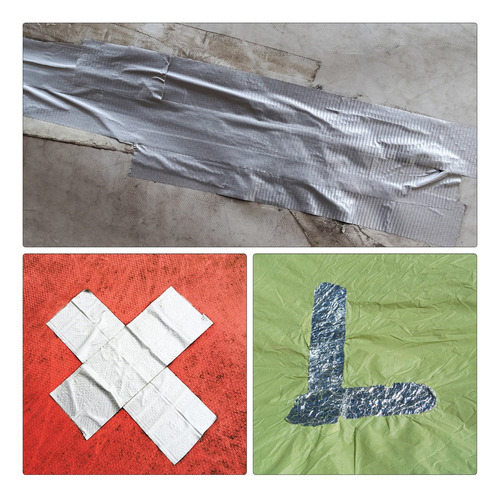 Cinta De Reparación Cinta Adhesiva De Tela Impermeable 7.5m
