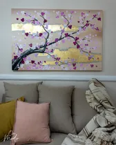 Comprar Cuadros Nordicos Modernos  Pintados A Mano Tripticos Montaña