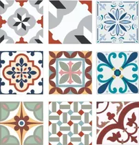 Comprar Azulejos Autoadhesivos Vinílicos Para Piso 20x20 Cm  X 25 Un