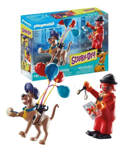 Brinquedo Playmobil Scooby Doo Aventura Palhaco Sunny 70710 Quantidade de peças 34