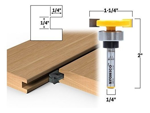 Herramienta Yonico Broca Fresadora Ranura Rodamiento