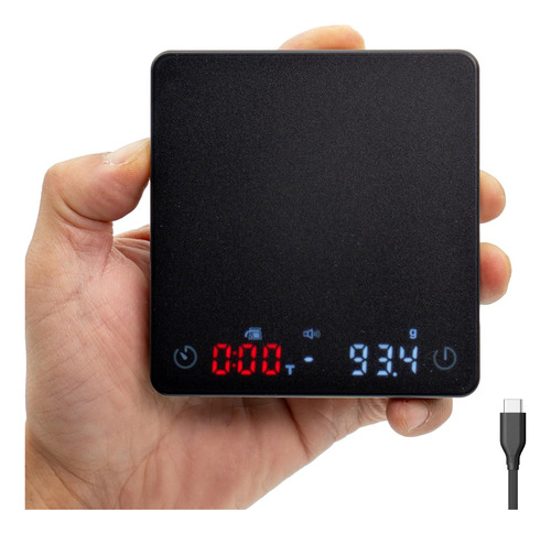 Bascula De Cafe Miicoffee Nano Con Temporizador, Bascula De