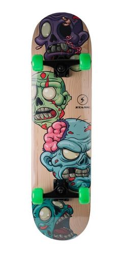 Skates Zombie Pro Stark Profesional Truck Alum. Gravedad X