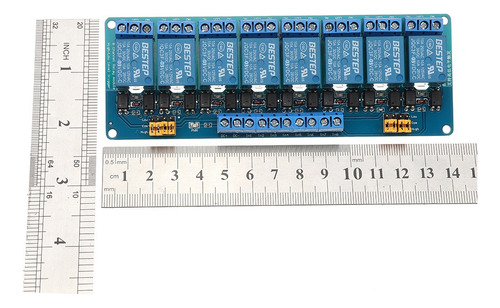 Modulo Relay Rele 8 Canales Optoacoplado 3v 3.3v High Y Low