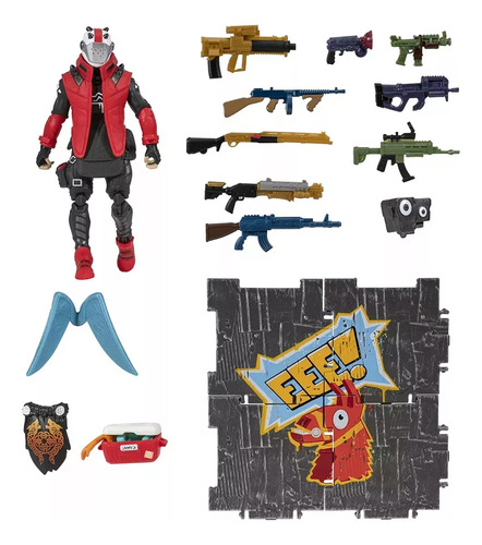 Pack 19 Piezas Fortnite Vending Machine X-lord Sticker Inclu
