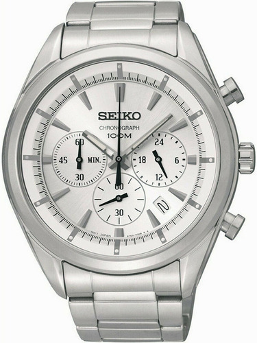 Reloj Seiko Para Hombre Ssb085p1 Con Cronógrafo Fecha En