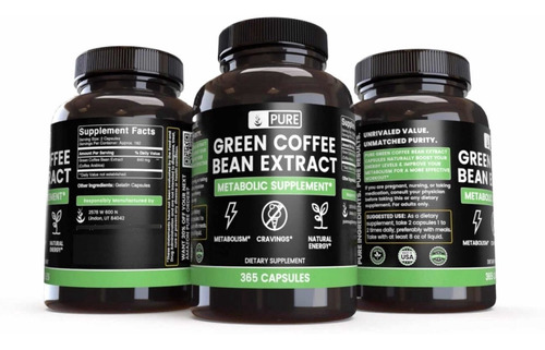 Green Coffee Café Verde Baje De Peso