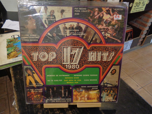 Top 17 Hits 1980 Dire Straits Kiss Vinilo Pop Rock