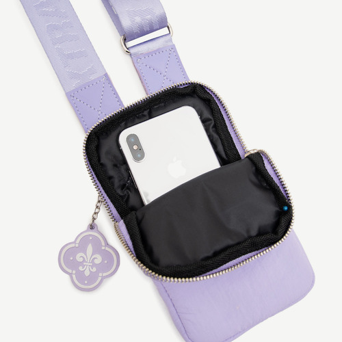 Funda Porta Celular Lila