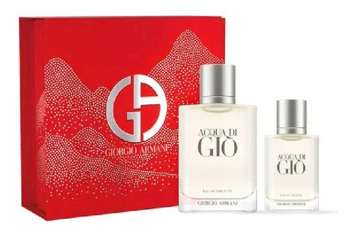 Clasico GIORGIO ARMANI ACQUA DI GIO MEN EDT 100ML + 30ML Tradicional EDT 100ml para hombre