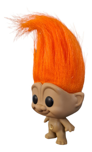 Funko 04 Orange Troll - Colección Good Luck Trolls