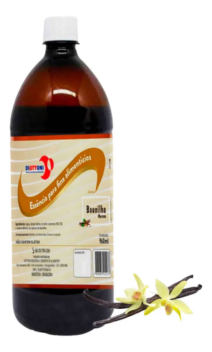 Essência Baunilha Alimenticio 960ml