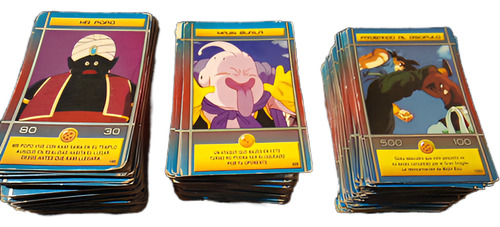 100 Cartas Cromeros Dragon Ball Z En Muy Buen Estado. Cromeros Español (Usado)