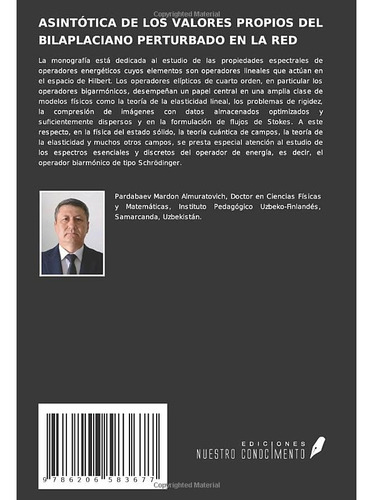 Asintotica De Los Valores Propios Del Bilaplaciano Perturbad
