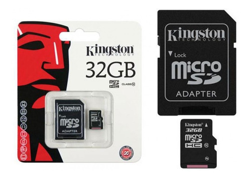 Cartão De Memória 32gb Kingston Original Micro Sd - Lacrado