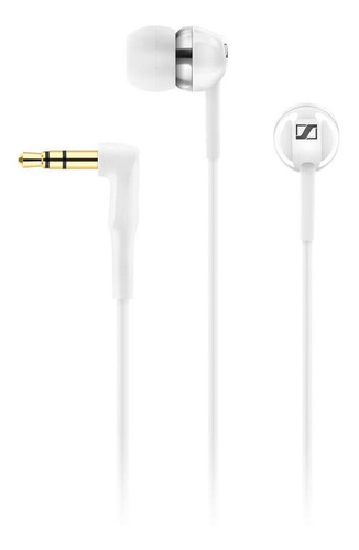 Fones De Ouvido Sennheiser Cx 100 In-ear (branco)