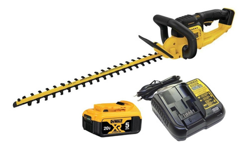 Aparador De Cerca Viva Dewalt A Bateria 20v 5ah Dcht820b Biv