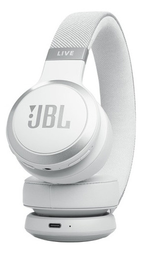 Audífonos Wireless Jbl Purebass Bluetooth 670nc Blanco