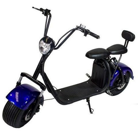 Scooter Electrico Citycoco C/ Soporte Golf 2 Asiento 1500 Ap